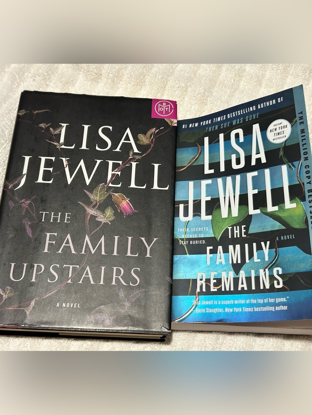 The Family Upstairs and The Family Remains by Lisa Jewell